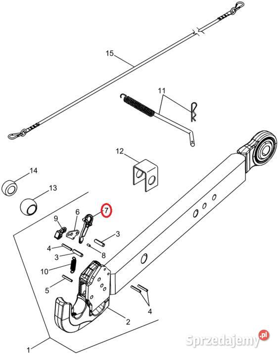 87595250 Uchwyt Mag340 CNH mazowieckie sprzedam