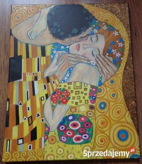 Obraz olejny Pocałunek Klimt 5040 Katowice