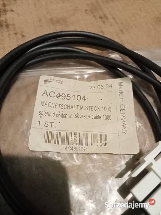 Przełącznik magnetycznywtyczka i kabel 495104 lubuskie Wschowa