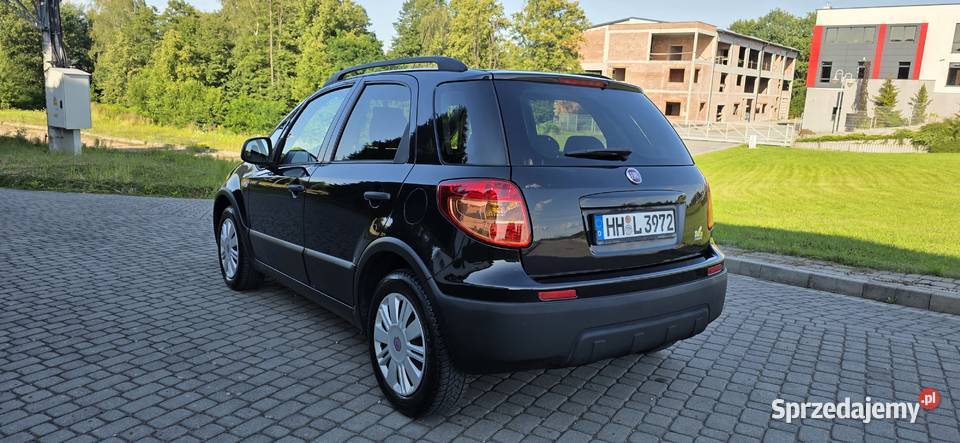 Fiat sedici lift 16 120 bezwypadkowy welurowa tapicerka sprzedam