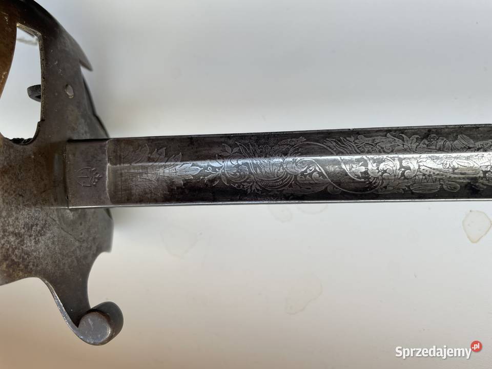 Szabla pruska kawaleri model 1852 zachodniopomorskie Czaplinek