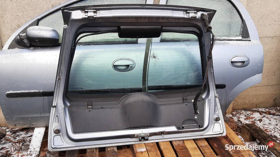 drzwi lewe Opel Corsa C 5drzwi klapa i inne lak Drzwi Dębno