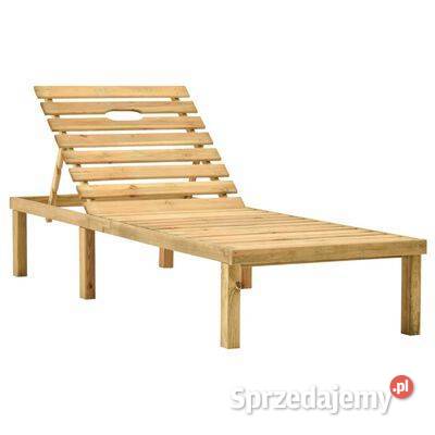 vidaXL Leżak ogrodowy impregnowane drewno Warszawa