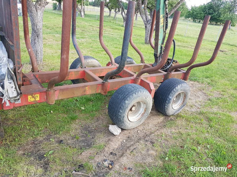 Przyczepa Leśna More Maskiner 9ton Zestaw Kielce