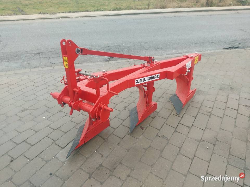 Pług do orki rurowy na zabezpieczeniu 234 skiby