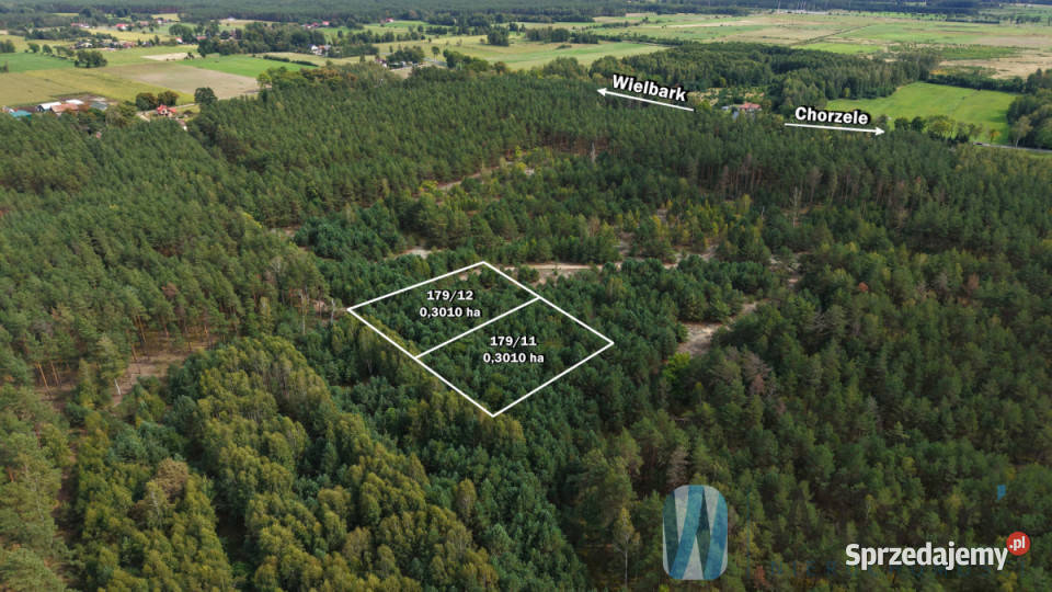 Działka Opaleniec 3010m2 mazowieckie