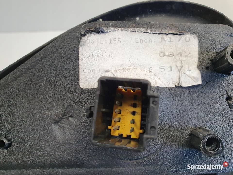 LUSTERKO LEWE Renault Kangoo I 9705r KIEROWCY 7 Lusterka zewnętrzne Rudka