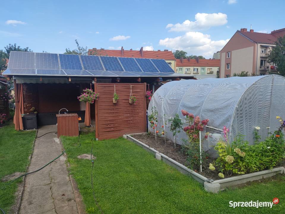 Działka ROD 3 ary samowystarczalna energetycznie lubuskie Żagań sprzedam