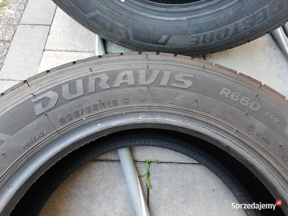 Opony letnie 205 65 16C Bridgestone VW 205 Motoryzacja Tarnów