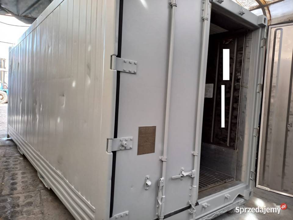 20RF Kontener chłodniczy 6m 10 europalet Magazynowanie Gdynia