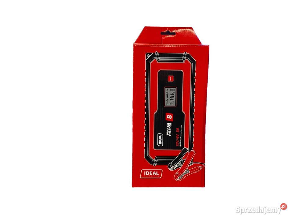 Ładowarka Praktik Charger 8 LCD 6 12V IDEAL dolnośląskie