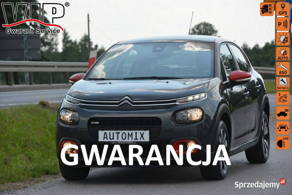 Citroen C3 12 PureTech panorama gwarancja Sędziszów Małopolski