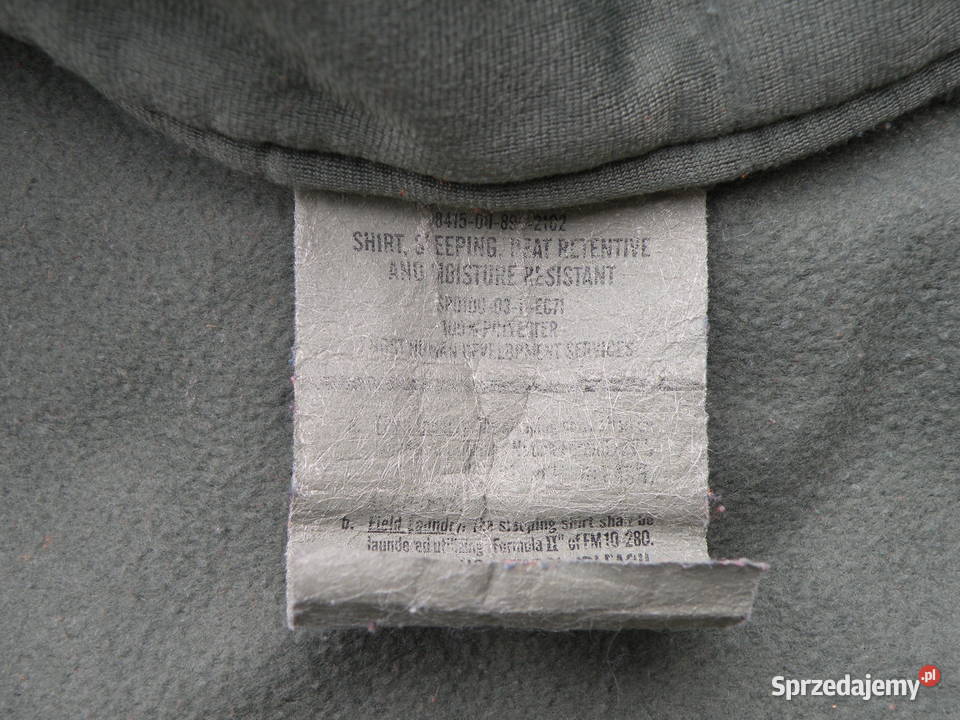 Bluza sleeping Us Army olive Large