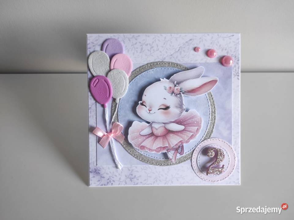 Kartka okolicznościowa ręcznie robiona na Rękodzieło Łódź