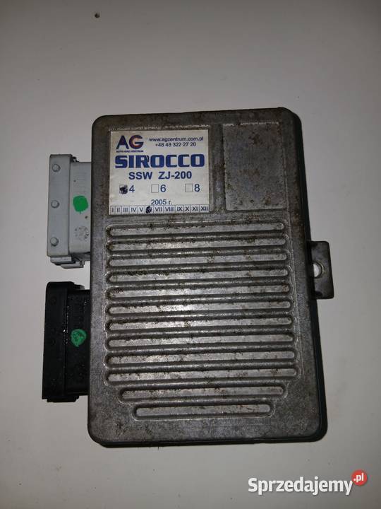 Sterownik Gazu LPG SIROCCO SSW ZJ200 4 cylindry Pozostałe Warszawa sprzedam