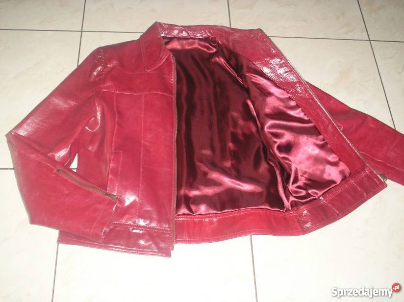 Nowa skórzana kurtka Kraków sprzedam