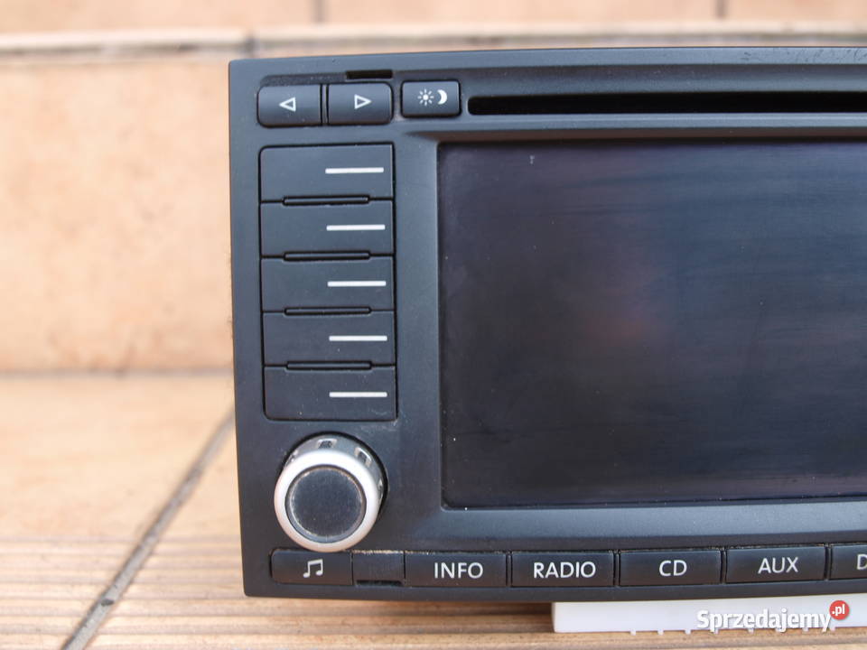VW Touareg I radio CD nawigacja oryginalne 2002 Kalisz