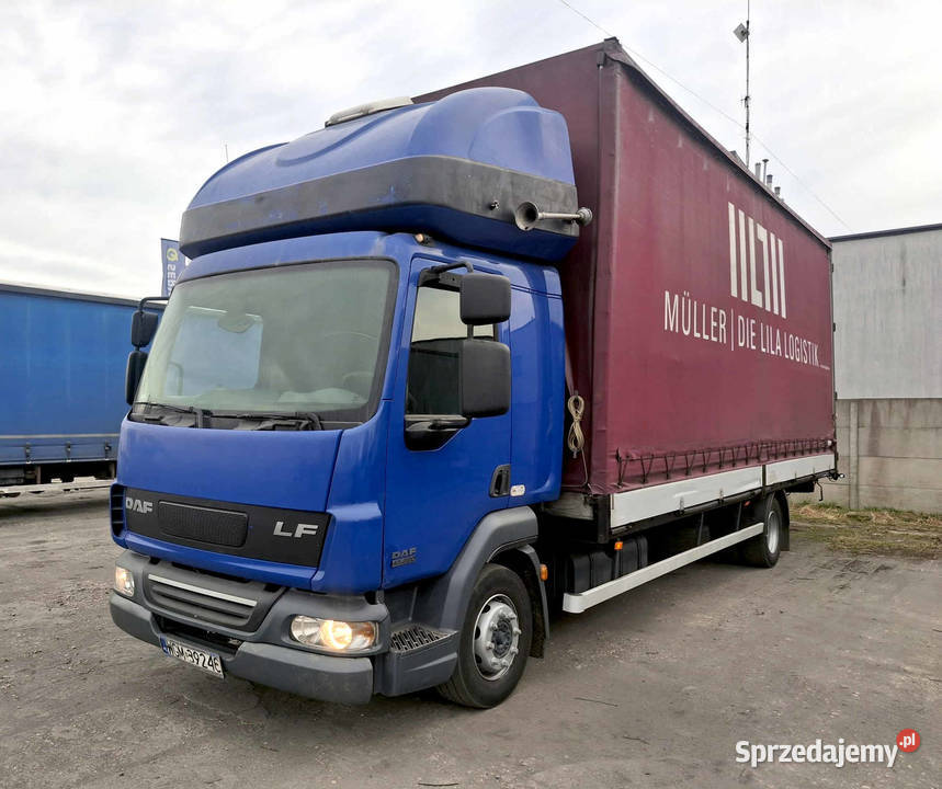 DAF LF45 220 18ep firanka euro4 bez adblue mega ABS Myszków sprzedam