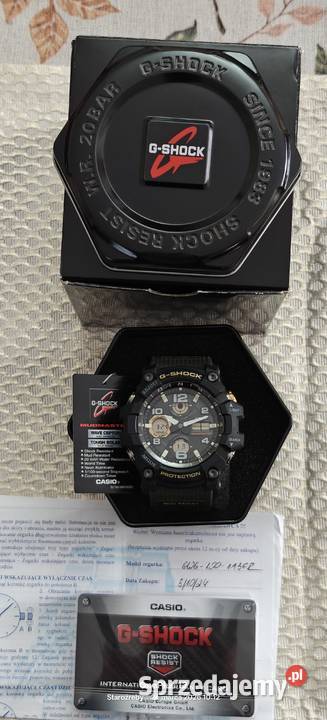 Casio GSHOCK Mudmaster GWG2000 Mudmaster GWG100 Płock sprzedam