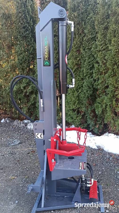 Łuparka hydrauliczna ucisk 20 T pionowa napęd