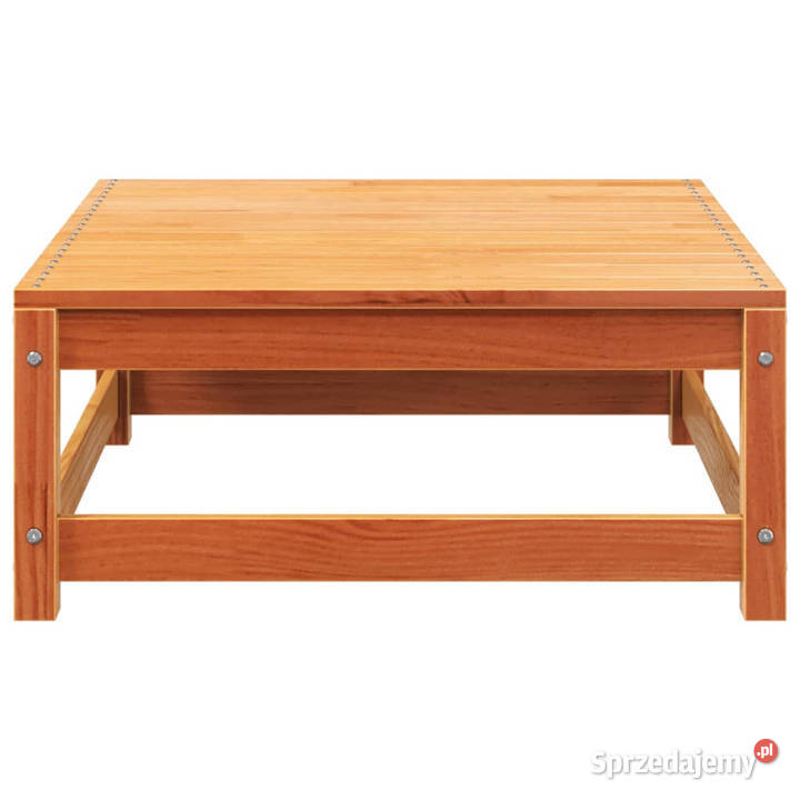 2osobowa sofa ogrodowa z podnóżkiem woskowy brąz Warszawa