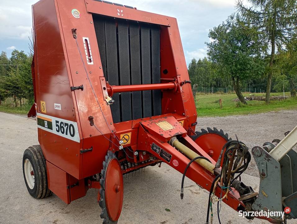 Prasa rolująca Hesston Fiatagri 5670 H super Prasy i owijarki