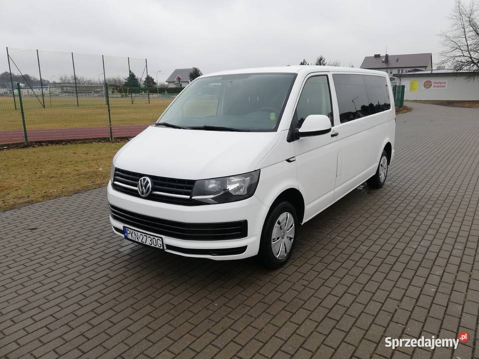 VW Transporter T6 9osobowy LONG 20diesel 2016 84KM Sompolno