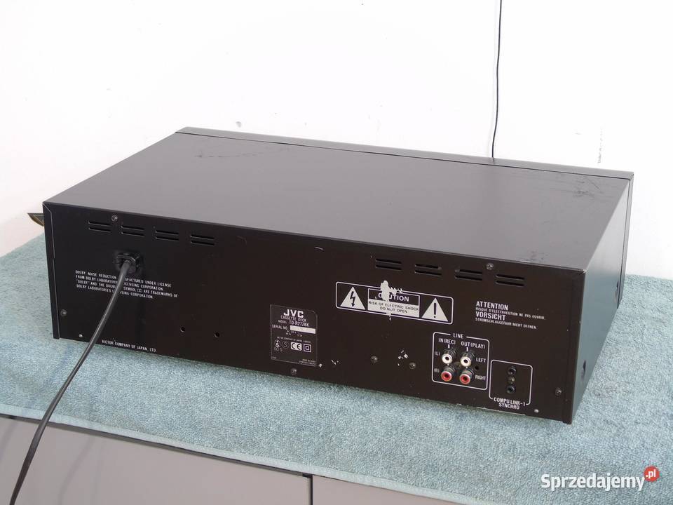 Magnetofon JVC TDR272 sprawny DOSTAWA Jasło