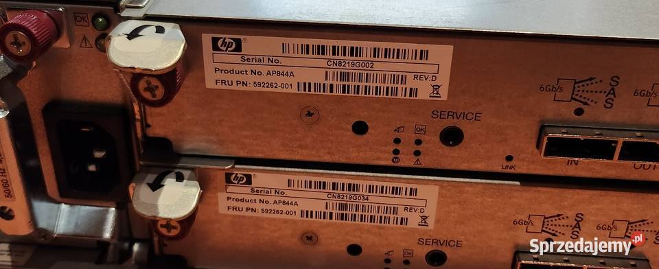Macierz HP P2000 Dual V0 LFF Drive Enolosure Gliwice