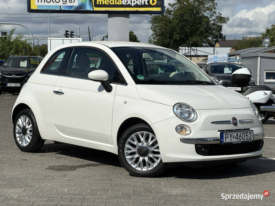Fiat 500 FILMLoungePotwierdzony PrzebiegRoczna czujnik parkowania wielkopolskie Suchy Las