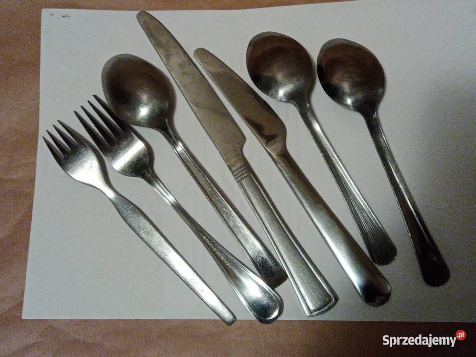 Sztućce różne 10 mazowieckie sprzedam