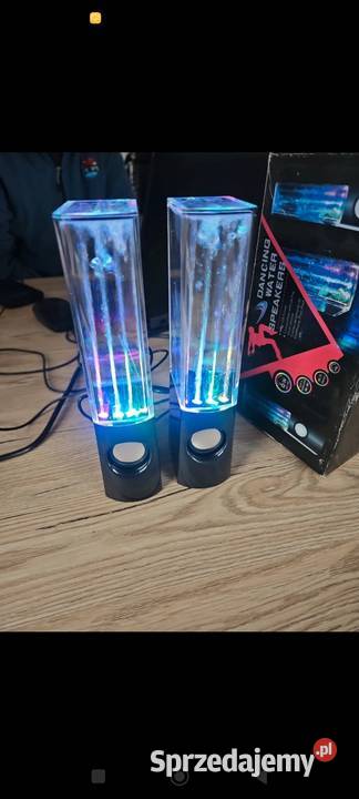 Głośniki USB kolorowa woda Mosina