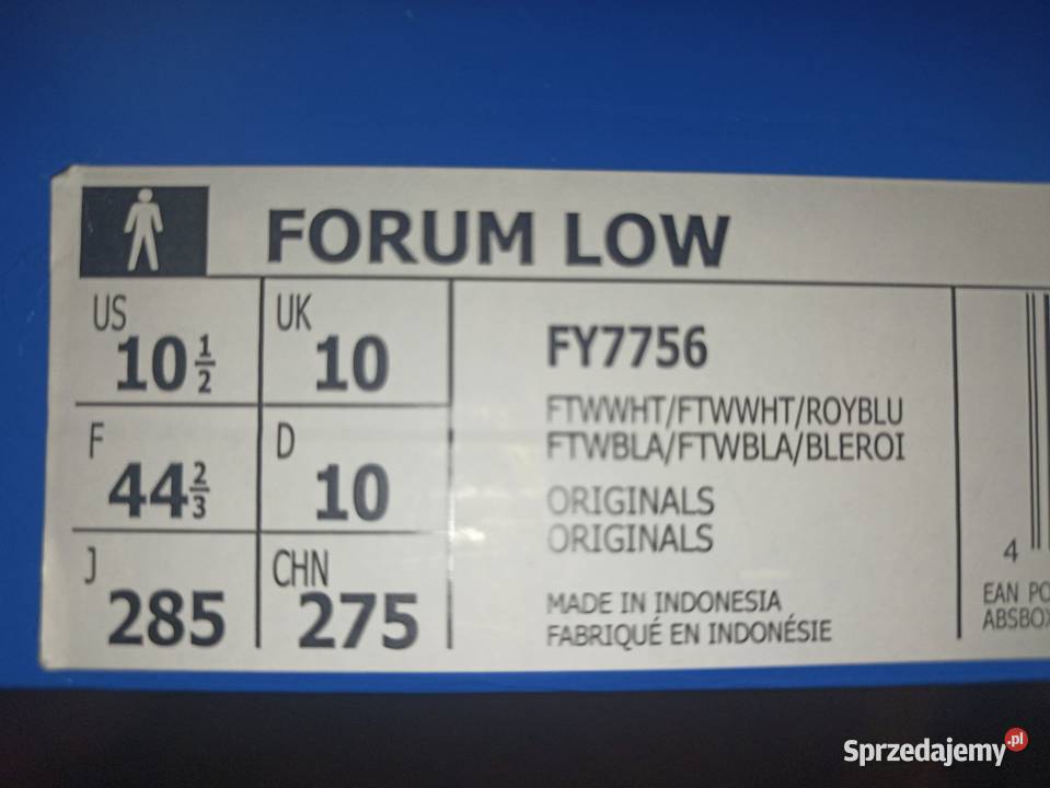 Adidas Forum Low FY7756  białoniebieskie r 44 23 Sportowe Koszalin