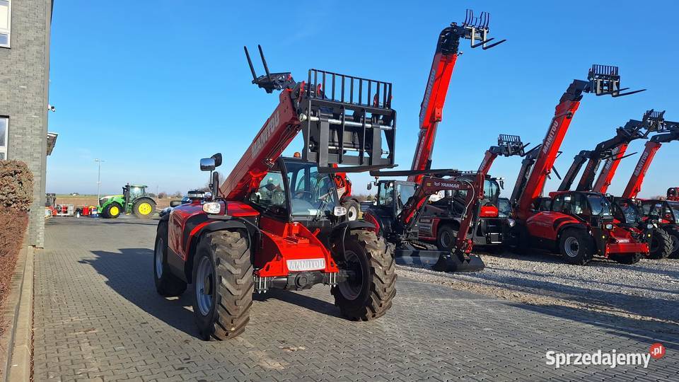 Ładowarka teleskopowa Manitou MT 733 7h lubelskie Jatutów sprzedam