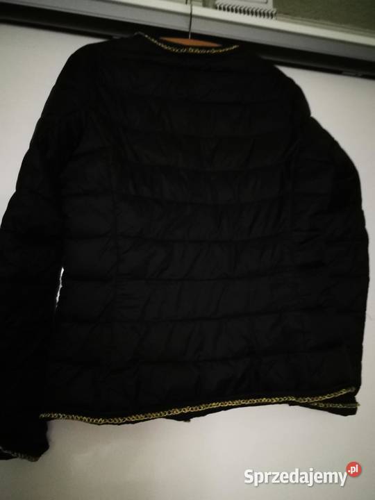 Czarna pikowana kurtkaRozmiar L małopolskie Zielonki