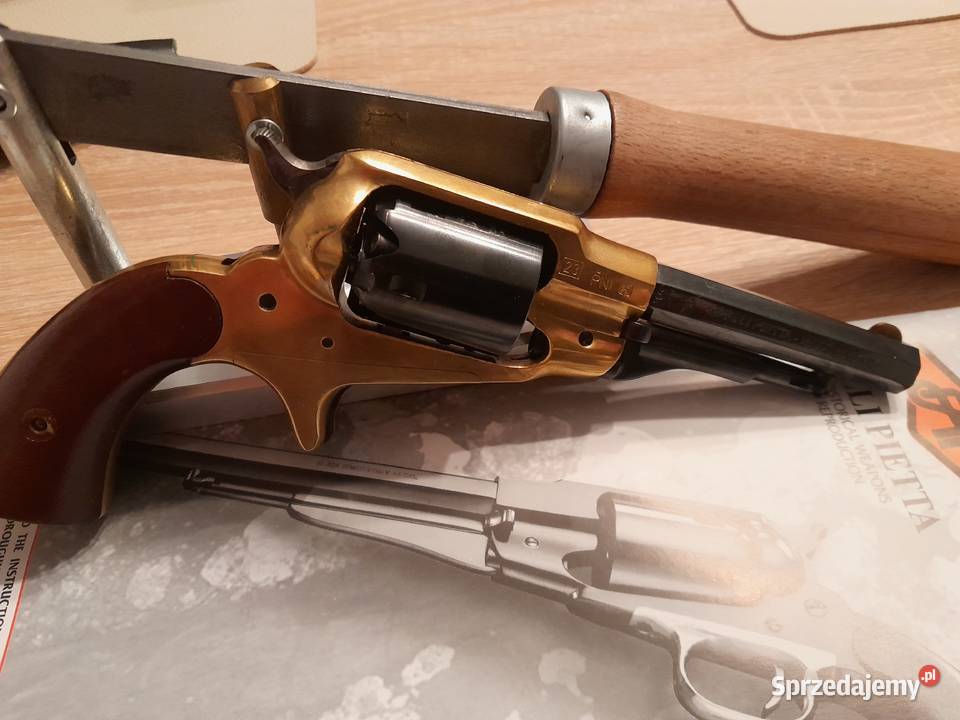 Sprzedam rewolwer czarnoprochowy Remington Grajewo