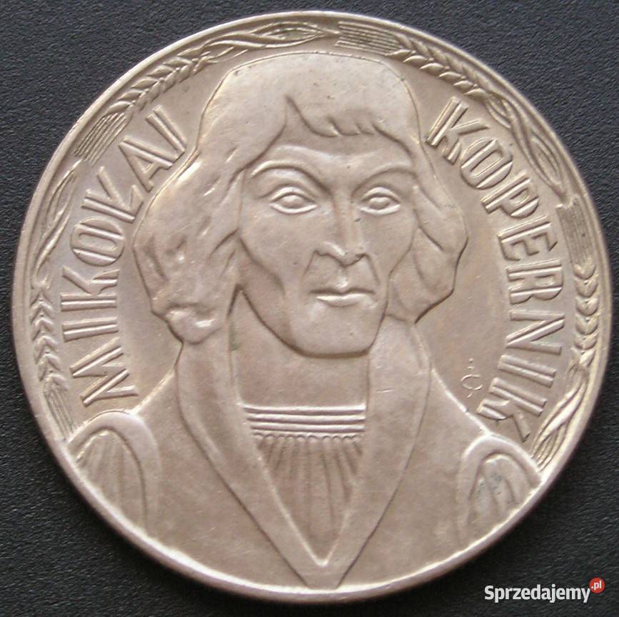 Polska 10 złotych 1968 Mikołaj Kopernik stan 12 Antyki, Sztuka, Kolekcje Łódź sprzedam