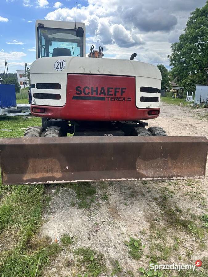 Koparka Schaeff 2004 hml 42 terex tw85 110 umowa Suchedniów