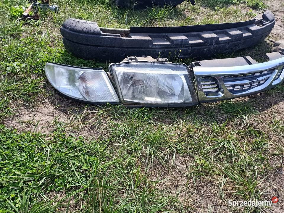 Przód Saab 93 I lampy kierunki grill osobowe Szczecin