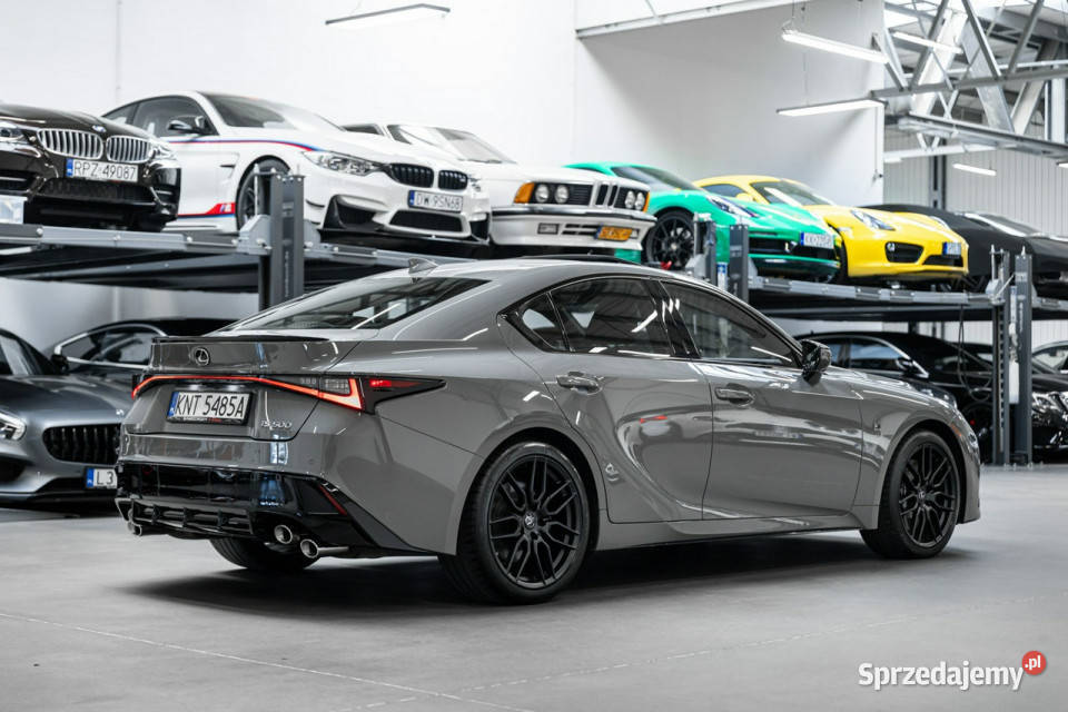 Lexus IS 500 F SPORT Performance Launch Edition elektrycznie ustawiane fotele małopolskie Węgrzce