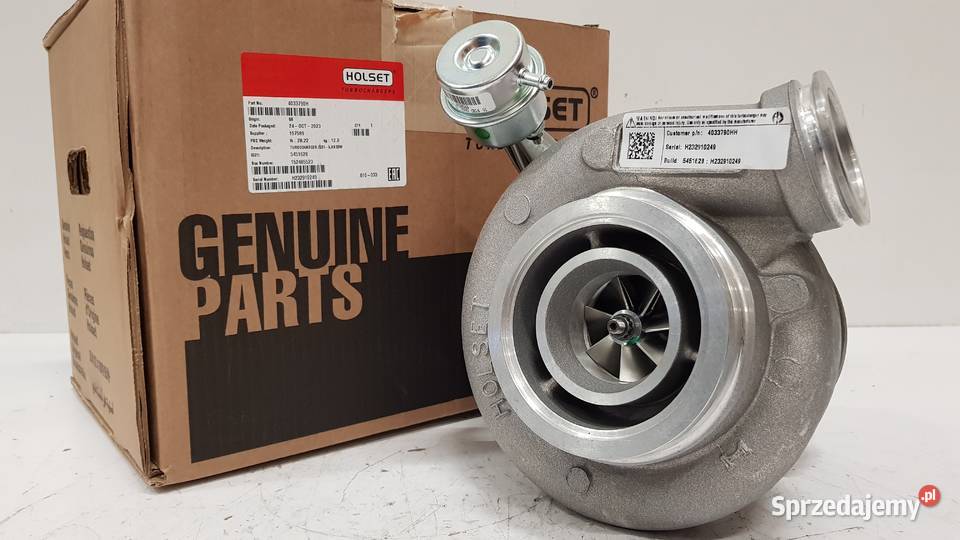 Nowa turbosprężarka HOLSET 4033790H 3770877 sprzedam