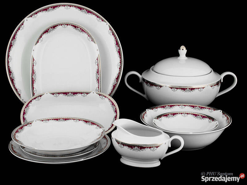 Serwis obiadowy Caliope Polska Porcelana ZP UNIA Wałbrzych