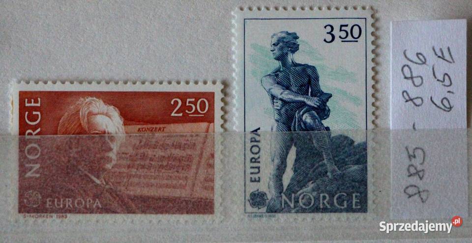 Norwegia Europa CEPT 1 Oborniki