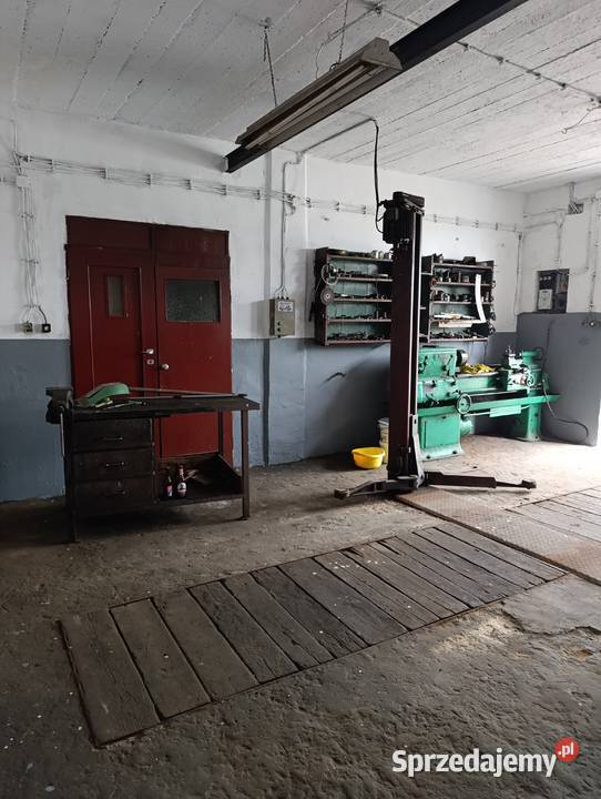 Warsztat garaż pod wynajem podnośniki kanał na Wynajem sprzedam