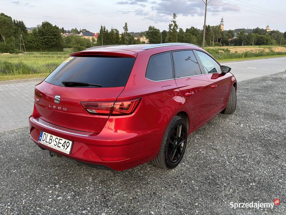 Seat Leon ST Xcellence 14 TSI salon Full led poduszka powietrzna dolnośląskie Bystrzyca Kłodzka