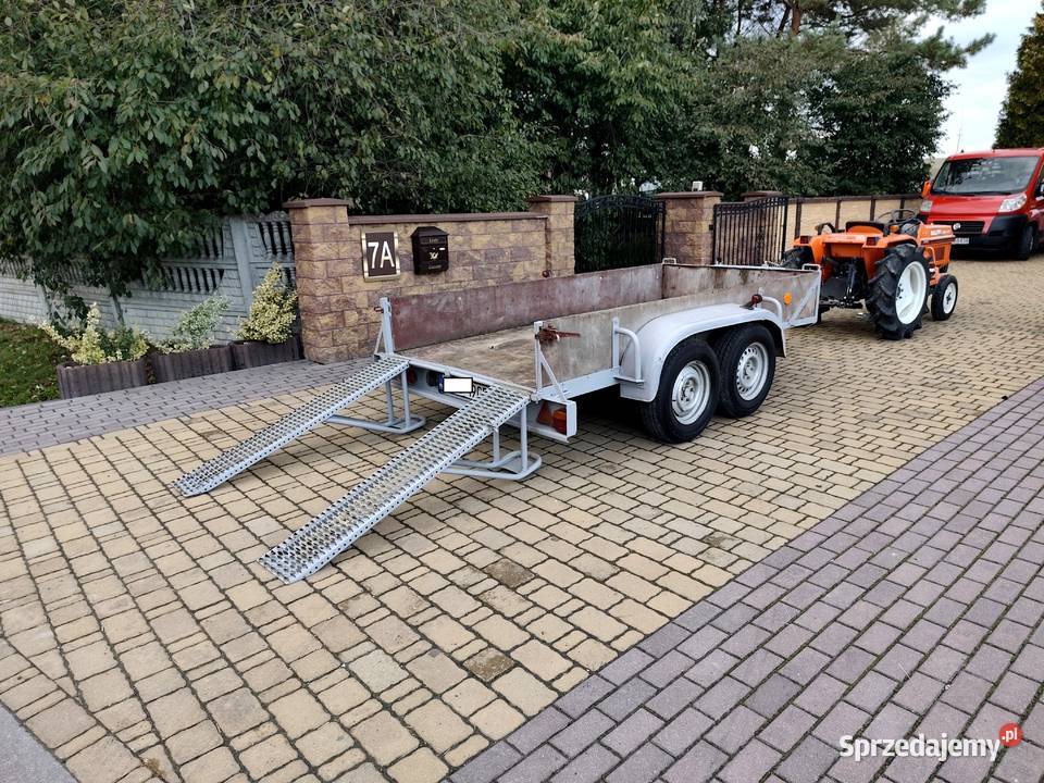 Przyczepa Pod Minikoparkę DMC 2500 Najazdy 2000kg Wodzisław