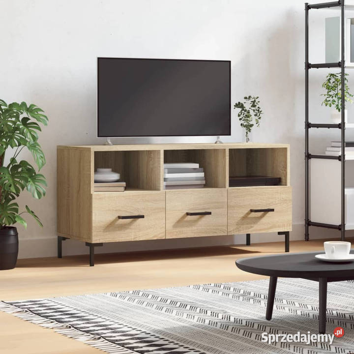 Szafka pod telewizor dąb sonoma 102x36x50 RTV mazowieckie Warszawa sprzedam