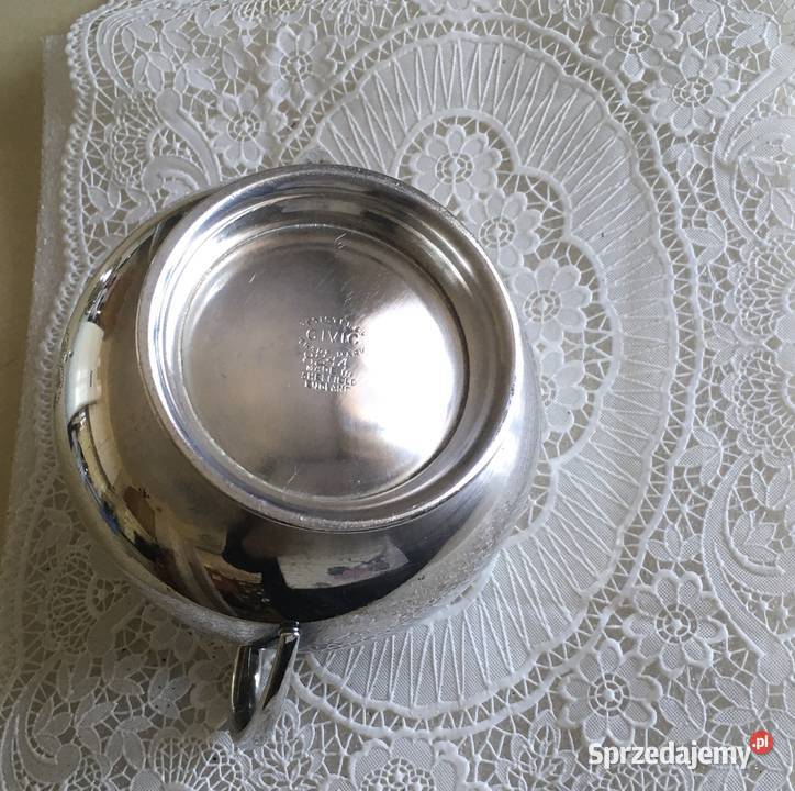 Posrebrzany komplet do kawy 19001940