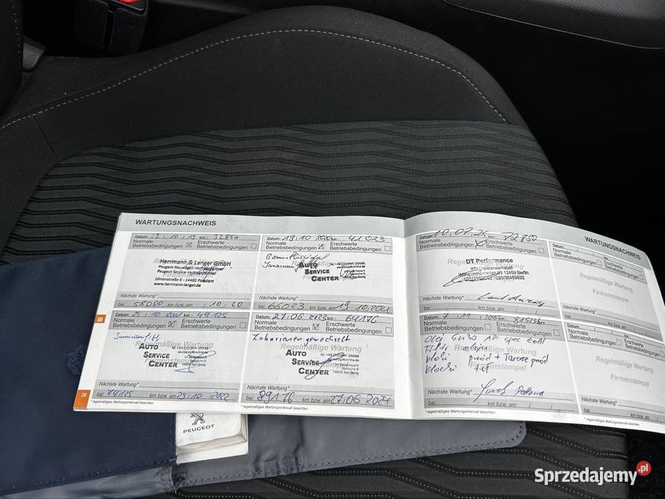 Peugeot 308 isofix Białystok