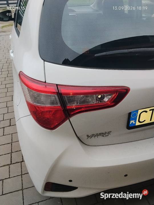 Toyota Yaris 2017 FL Toruń Kamera Dotyk Asystent asystent parkowania